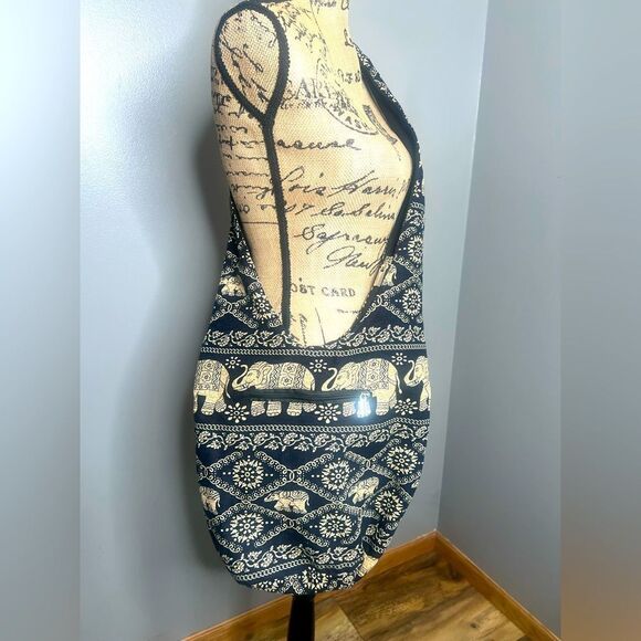 Karresly elephant print crossbody bag bohemian festival hipster indie travel - Picture 2 of 8